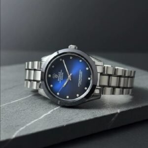 Rolex Elegant Blue Dial Luxury Men’s Watch